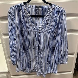 NYDJ High/Low Blouse